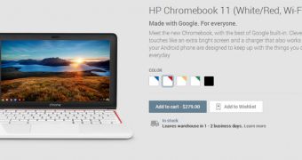 HP Chromebook 11 comes back to US Google Play Store