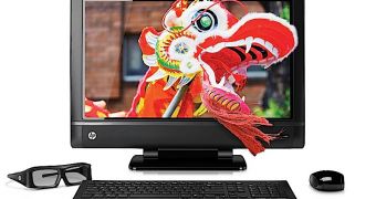 HP TouchSmart 620 3D-enabled AIO desktop