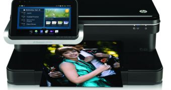 HP Photosmart eStation C510 printer with Android Tablet
