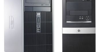 Hewlett-Packard offers its new systems in sleek and modern computer cases