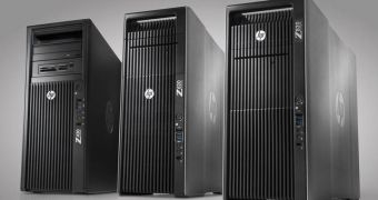 HP Z420, Z620 and Z820 workstations with Intel Xeon E5 processors and up to 512GB of EEC memory