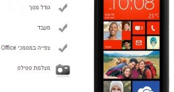 HTC 8X at Orange Israel