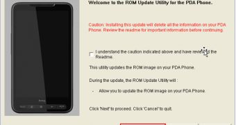 HTC HD2 tastes new ROM upgrade at Vodafone