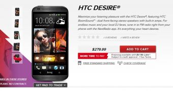 HTC Desire now available at Virgin Mobile