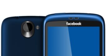 Facebook Phone mockup