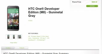 HTC One (M8) Developer Edition