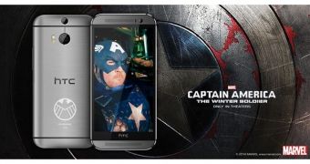 Limited Edition S.H.I.E.L.D. version of HTC One M8