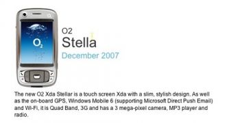 HTC Kaiser Coming at O2 as Xda Stellar
