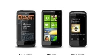 HTC Windows Phone 7 devices for Singapore