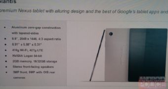 Image showing the purporting Nexus 8