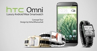 HTC Omni Luxury Smartwatch with Android Wear Looks Mighty Gorgeous – Video