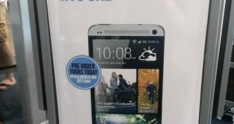 HTC One teaser at Best Buy