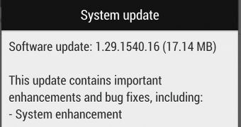New update available for HTC One Developer Edition