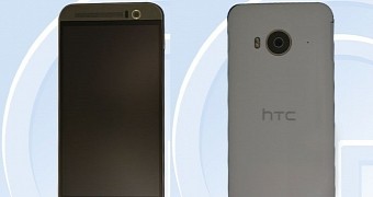 HTC One ME9 (front & back)