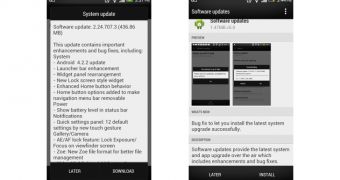 HTC One system update (screenshots)