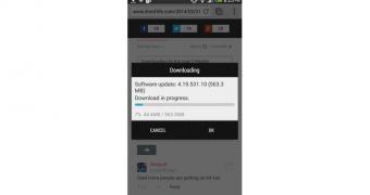 Android 4.4.2 KitKat for T-Mobile HTC One (screenshot)