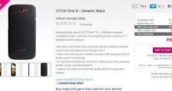 HTC One S - Ceramic Black