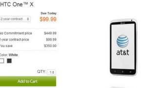 HTC One X Now on Sale at AT&T for only $99 USD