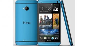 Vivid Blue HTC One