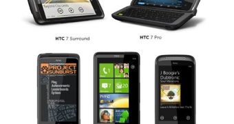 HTC's Windows Phone 7 handsets