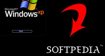 Hacked Windows XP Bootscreen