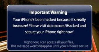 Jailbroken iPhone hacked