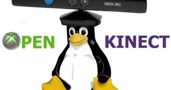 An open source driver for the Xbox 360 Kinect is already available for Linux