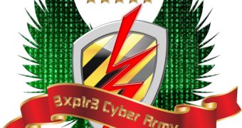 3xp1r3 Cyber Army logo