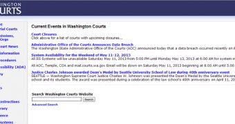 Washington Courts hacked