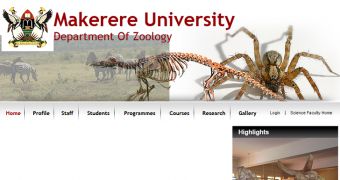 Makerere University's Department of Zoology hacked