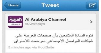 Hackers post fake news from Al Arabyia's Twiter account