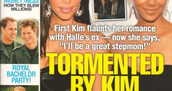 Tab claims Halle Berry is not happy her ex is dating Kim Kardashian because of her shady past
