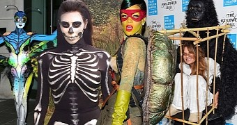 Some of the costumes celebrities wore this year for Halloween