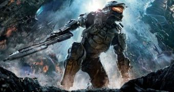The official version of Halo 4's cover