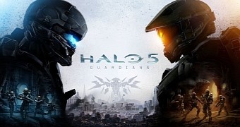 Halo 5: Guardians cover art