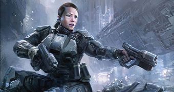 Halo: Initiation stars Sarah Palmer