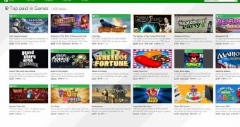 Microsoft's games are among the most popular on Windows 8.1