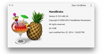 HandBrake for OS X