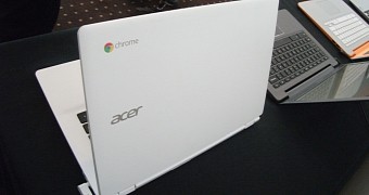 Acer Chromebook 13 tracked in the wild