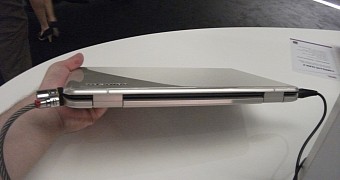 Toshiba Satellite CL10-B shown in hands-on