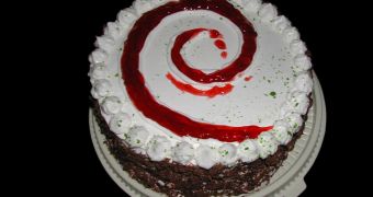 Debian cake!