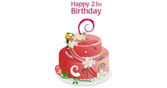 Happy 21st Birthday, Debian