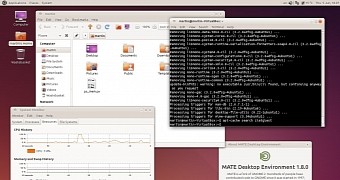 Ubuntu MATE first screenshot