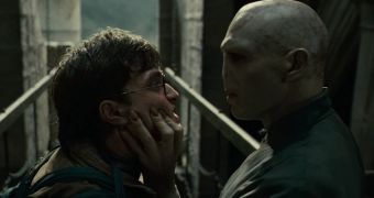 Harry Potter and Lord Voldemort face off in “Harry Potter” movie