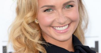 Hayden Panettiere walked the red carpet at the Billboard Music Awards 2013 alone