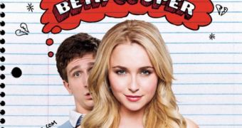 Hayden Panettiere with a bigger cup size for the poster of “I Love You, Beth Cooper”