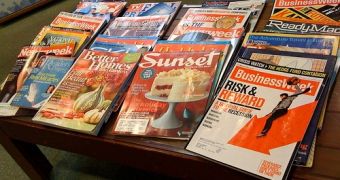 Magazines in waiting rooms should be avoided, especially during the cold season, doctors warn
