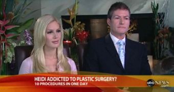 Heidi Montag is in love with her own surgeon, Dr. Frank Ryan, report claims