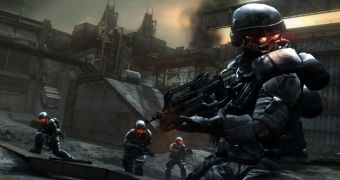 Helghast soldiers are in Home