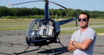 David Ernst Jenny Jr. was flying the helicopter